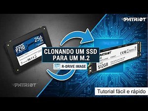 CLONING AN SSD TO AN M.2 USING R-DRIVE IMAGE | Quick and Easy Tutorial