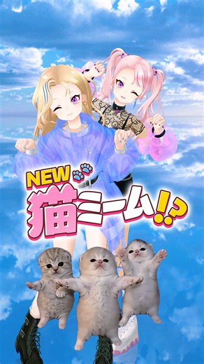NEW猫ミーム⁉️ #HIMEHINA #ヒメヒナ