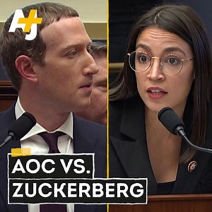 Mark Zuckerberg got called out by AOC on lack of fact-checking of political ads on Facebook. | AJ