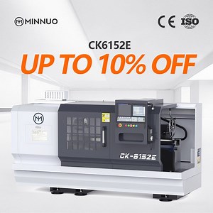 [Hot Item] Taiwan Ball Screw Ck6152e Minnuo Brand Advanced Technology Innovative Design CNC Lathe Turning Machine