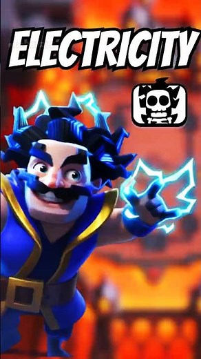 why electro wizard always says "ELECTRICITY". #shorts #clashroyale #supercellcreator