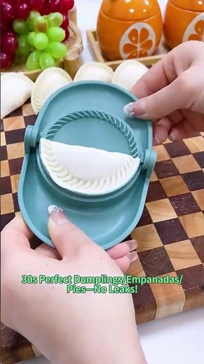 Effortless Dumpling & Empanada Mastery in 30 Seconds! 🥟✨ Ninonly Empanada Maker Press Demo #ninonly