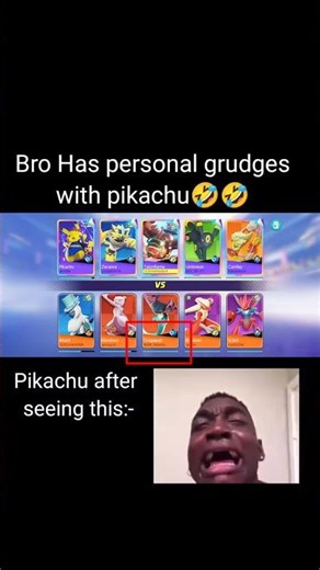 Pikachu will be crying in the corner 🥲🤣|Pokemon unite|