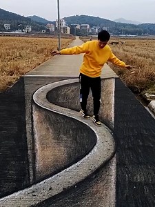 3D street art that might just make you question reality! 😲 | Simple Life