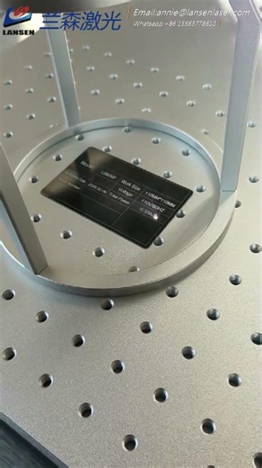 LANSEN mini handheld fiber laser marking machine for tire logo printing