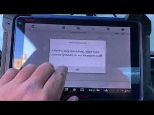 AUTEL IM608 - DODGE CHARGER 2016 -ALL KEYS LOST, NEW KEY PROGRAMMING