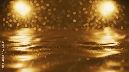 Dynamic water reflection art studio space ai generated imagery warm lighting close-up generative ai concept