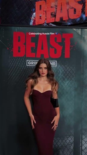 Last night at the premiere for BEAST… what a movie 🍿💪🏼 #lionsgate #aussie