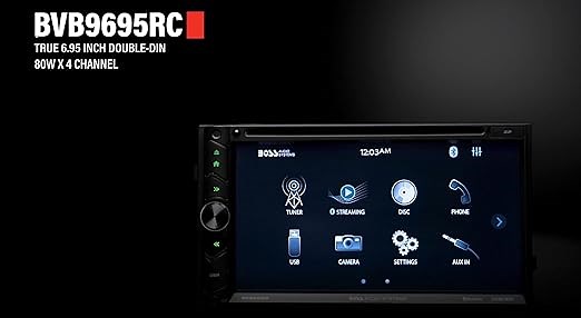 BOSS Audio Systems BVB9695RC 6.95\" Double Din Touchscreen