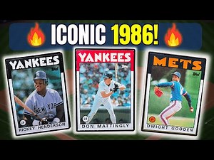 9 Iconic Baseball Cards from 1986 Topps That Still Hit Hard Today