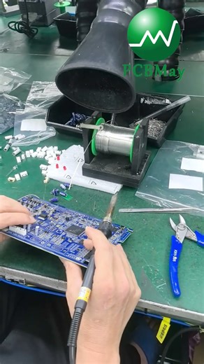 Throught Hole Components Soldering | PCB Assembly Manufacturer | PCBMay