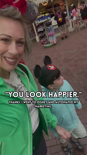 "You look happier." Thanks, I went to Disney and automated my marketing. ✨ Ever feel like your marketing is a never-ending rollercoaster of stress? 🎢 We get it. The truth is, when your marketing strategies are truly optimized and automated, it's like magic! This video captures that exact feeling of relief and business growth when you stop manually juggling every content creation task. At True Sound Marketing, we specialize in implementing strategic thinking and marketing automation that brings 