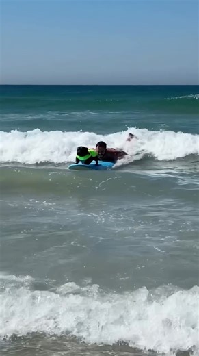 Throwback to the first time Tommy surfed and he acted like he’d been doing it his whole life