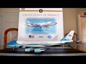 Inflight 1:200 Air Force One VC-25A (747-200B) Unboxing and Review