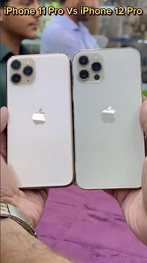 iPhone 11 Pro Vs iPhone 12 Pro #iphone11pro #iphone12pro #iphone #viralvideo