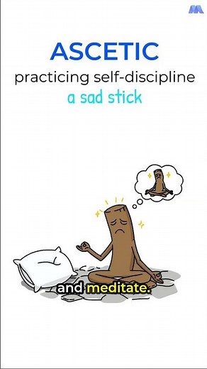 SAT Vocabulary #0264: ASCETIC (Meaning + Memory Trick)