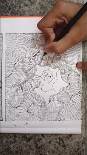 Zentangle art. #zentangle #zentangleart #drawing