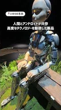 アンドロイドと共存する2075年へ！ #いのちの未来 を体験🤖／To 2075: Living with Androids! Experienced #FutureofLife🤖