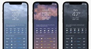 iOS 15 : toutes les nouveautés de l’application Météo - Belgium iPhone