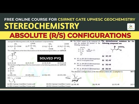 how to find absolute r s configurations of organic molecules r s configuration in organic chemistry