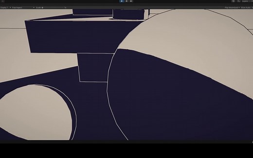 【Unity Shader】改进版1-阴影描边反色 单色卡通风格渲染 边缘检测描边 shader测试场景