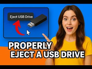 How to properly eject a USB drive from pc