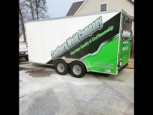 Mobile Welding Enclosed Trailer Tour