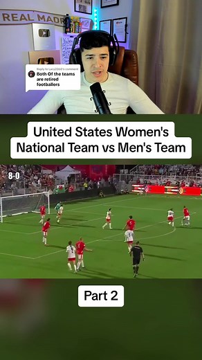 United States Women's National Team vs Men's Team - Part 2