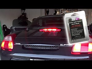 THIRD BRAKE LIGHT FLASHER INSTALLATION | MR2 SPYDER