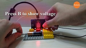 micro:bit + Toy - Voltage meter