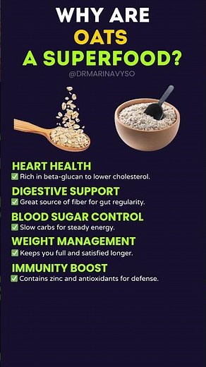 Why Are Oats a Superfood? #oats #superfoods #hearthealth