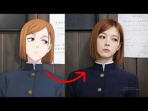 Jujutsu Kaisen Sorcerers in Real Life | 呪術廻戦 AI Live Action