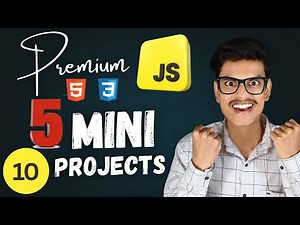 5 DOM Projects In JavaScript | Don't Miss It | Beginner to Pro | Premium JavaScript