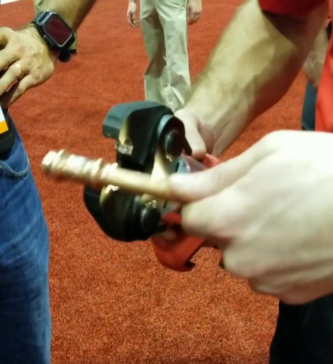 Introducing our NEW Streamline ACR Press Jaws for braze-free refrigerant connections. | Milwaukee Tool