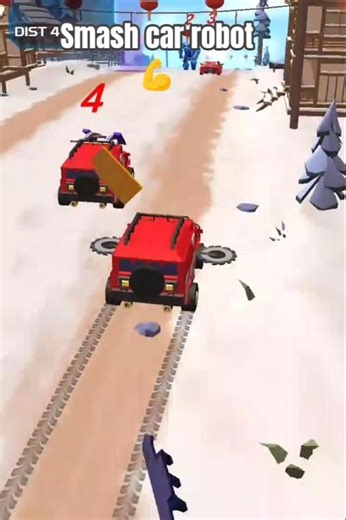 smash robot car racing 🐎#funny #gaming #games #gameplay