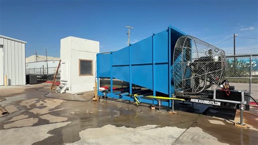 AMCA 550 test setup with High Velocity Fan and Water Nozzles operational | Pottorff posted on the topic | LinkedIn