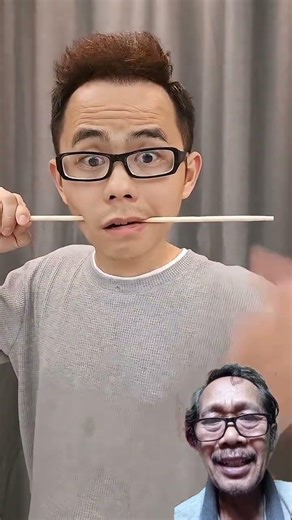 His Cheeks Were Pierced by Chopsticks