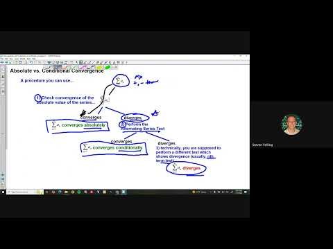 AP Calculus - Absolute vs. Conditional Convergence of Infinite Series