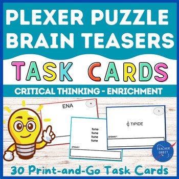 Word Puzzles Brain Teasers Plexers Fun Logic Rebus Break Game Enrichment pdf