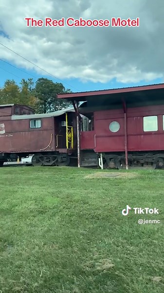 The Red Caboose Motel is a unique motel experience where you get to sleep in a caboose! They have a restaurant and gift shop onsite. Located in Ronks, PA it is close to many tourist attractions and experiences. #redcaboosemotel #motel #uniquemotels #lancasterpa #ronkspa #amish #buggyride #travel #vacation #experience #explore #somethingdifferent