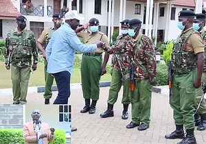6K views · 11K reactions | DP RUTO SHARES A CUP OF TEA WITH THE NEW A.P SECURITY TEAM AT HIS OFFICIAL RESIDENCE IN KAREN | Scooper News | Facebook