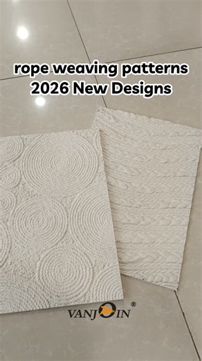 2026 New Flexible Stone Tiles Beautiful rope weaving patterns Large size for both indoor and outdoor walls Contact us for samples and bulk quotation #stonetiles #flexibletiles #DecorativeMaterials #ropedecor #vanjoinbuild | Vanjoinbuild
