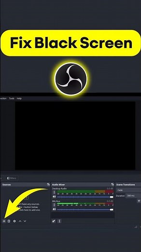 OBS Black Screen Fix 🔧 | Game Capture & Display Capture on Windows 10/11 ✅ - اردو / हिंदी