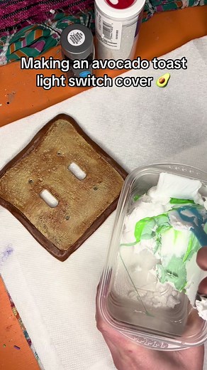 Making Avocado Toast Light Switch Cover