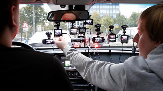Dashcams: Verlässliche Unfallzeugen im Test