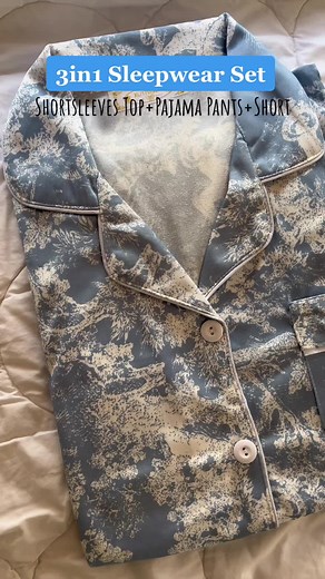 Super Comfy 3-in-1 Pajama Sleepwear Set