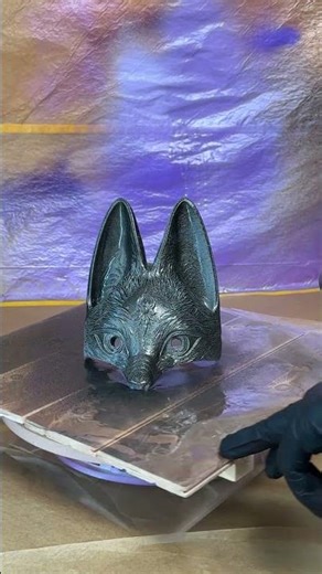 Spraying a 3D Printed Mask with Hornet | Ultra-Smooth Finish