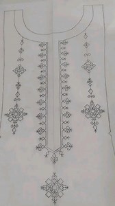 32K views · 503 reactions | Embroidery necks pattern 殺 #embroiderydesign #pattern #fblifestyle | Unique embroidery pattern | Facebook
