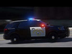 *NEW SIREN* x3 SAHP respond Code 3 to pursuit