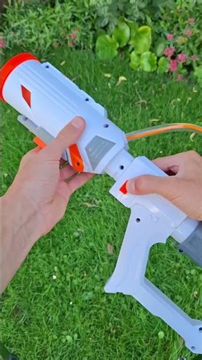 Crazy Nerf rocket launcher😱🔫 #nerf #shorts